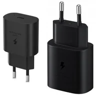 Ładowarki do telefonów - 100% ORYGINALNA SUPER SZYBKA ŁADOWARKA SAMSUNG SUPER FAST 25W TA800 CZARNA - miniaturka - grafika 1