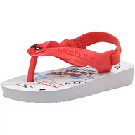 Buty dla chłopców - Havaianas Baby Marvel, Klapki Unisex Dziecko, Ice Grey, 19 EU - miniaturka - grafika 1