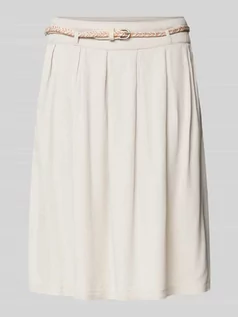 Spódnice - Spódnica o długości do kolan z wiskozy model ‘Debiee’ - grafika 1