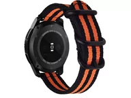 Akcesoria do smartwatchy - Alogy Pasek nylon strap do HUAWEI Watch GT 2 Pro 22 mm Pomarańczowo-czarny 9393X6/1 - miniaturka - grafika 1