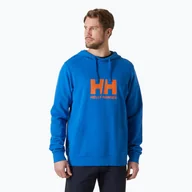 Bluzy męskie - Bluza męska Helly Hansen HH Logo Hoodie 2.0 cobalt 2.0 - miniaturka - grafika 1