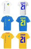Koszulki sportowe męskie - Koszulka UKRAINA Valeriy BONDAR 21 - miniaturka - grafika 1