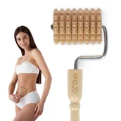 Akcesoria do masażu - 4Fizjo, drewniany wałek do masażu, uniwersalny - miniaturka - grafika 1