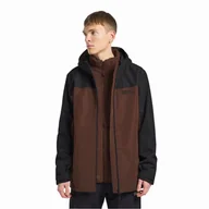 Kurtki męskie - Męska kurtka Jack Wolfskin TAUBENBERG 3IN1 JKT M hot choc - L - miniaturka - grafika 1