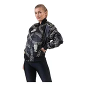 Kurtki damskie - Nike Damska kurtka z materiału syntetycznego Fill czarny czarny XS - miniaturka - grafika 1