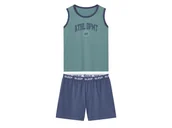 Piżamy chłopięce - esmara® Piżama chłopięca z bawełny (Niebieski, 134/140) - miniaturka - grafika 1