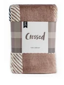 Koce - Essex Koc flanelowy CROSSED Multi 240 GSM 150 × 200 cm - miniaturka - grafika 1