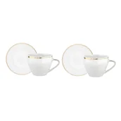 Serwisy do kawy i herbaty - Altom MARIAPAULA MODERNA GOLD ZESTAW DO KAWY 2/4 5907508131487 - miniaturka - grafika 1