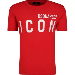 Koszulki męskie - Dsquared2 T-shirt | cool fit - grafika 1