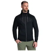 Bluzy sportowe męskie - Męska bluza Kilpi Adelan Rozmiar: L / Kolor: czarny - miniaturka - grafika 1