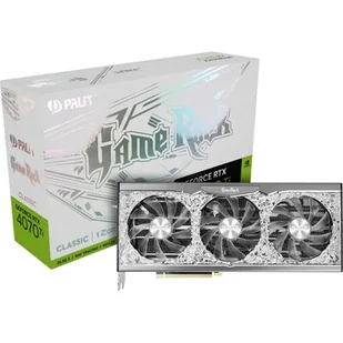 Palit Karta graficzna GeForce RTX 4070Ti GAMEROCK 12G GDDR6X 192bit 3DP/HDMI - Karty graficzne - miniaturka - grafika 1