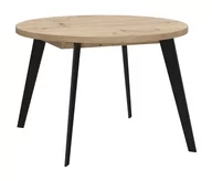 Inne meble do salonu - Stół Tblt7001-D78-904 110(155)X74 Czarny / Dąb Artisan - miniaturka - grafika 1