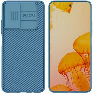 Nillkin CamShield Xiaomi Redmi Note 11/11T/Poco M4 Pro 5G niebieski GSETNIL00403N0 - Etui i futerały do telefonów - miniaturka - grafika 1