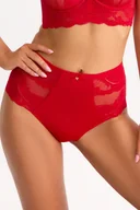 Majtki damskie - Figi Ognisty Łabędź 107 Brazyliany Bella Misteria Czerwony Xl - miniaturka - grafika 1