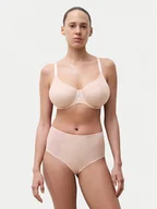 Majtki damskie - Chantelle Figi klasyczne z wysokim stanem Norah Chic C16M80 Różowy - miniaturka - grafika 1