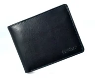 Portfele - BARTEX 10207M klasyczny skórzany portfel męski granatowy 10207M - miniaturka - grafika 1