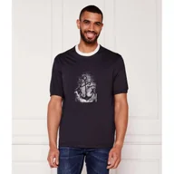 Koszulki męskie - Armani Exchange T-shirt Regular Fit - miniaturka - grafika 1