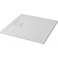 Brodziki prysznicowe - Cersanit S932-158 SET B451 BRODZIK KWADRATOWY TAKO SLIM 90X4 BIA$1097Y MAT + SYFON VIRT) - miniaturka - grafika 1
