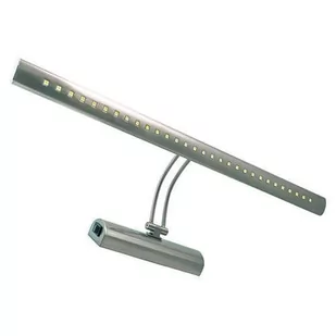 Ideus Kinkiet LAMPA ścienna BRENA 03070 regulowana OPRAWA metalowa LED 6W galeryjka nad lustro satyna - Lampy ścienne - miniaturka - grafika 1