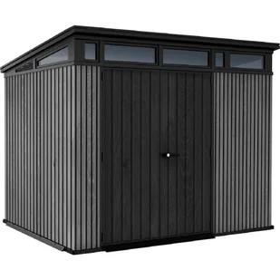 Keter domek narzędziowy penthouse 9x7 signature collection grey&brown : kolor - grey BK-014930 - Altany ogrodowe - miniaturka - grafika 1