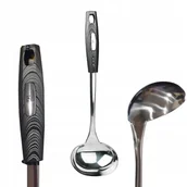 Przybory do gotowania - SZTUĆCE ŁYŻKA WAZOWA ZE STALI NIERDZEWNEJ 31 CM - miniaturka - grafika 1