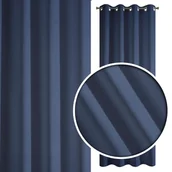 Zasłony - Eurofirany Zasłona Adore 140x250 Granatowa ex-z-adore-gran-140x250-przel - miniaturka - grafika 1