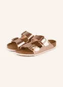 Klapki i japonki damskie - Birkenstock Klapki Arizona rosegold - miniaturka - grafika 1