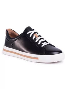 CLARKS Sneakersy Un Maui Lace 261416424 Czarny - Sneakersy damskie - miniaturka - grafika 1