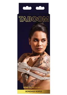 Taboom Taboom Hemp Rope 7mm 10m - Akcesoria BDSM - miniaturka - grafika 2