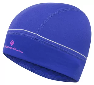 RONHILL Czapka biegowa PRISM BEANIE cobalt/thistle - Czapki i chusty sportowe męskie - miniaturka - grafika 1