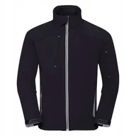 Kurtki męskie - Kurtka męska Bionic Softshell bez kaptura Francuski Granatowy r. S - miniaturka - grafika 1