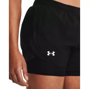 Spodenki krótkie damskie Under Armour Fly By 2.0 2N1 Short - Spodenki damskie - miniaturka - grafika 3