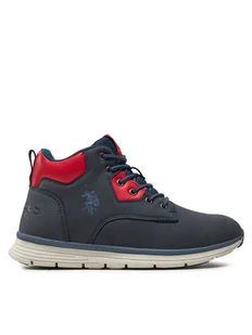 U.S. Polo Assn. Sneakersy KREED001 S Niebieski - Buty dla chłopców - miniaturka - grafika 1