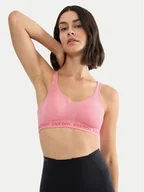Bielizna sportowa damska - Triumph Biustonosz sportowy Triaction Energy Lite 10201677 Różowy - miniaturka - grafika 1