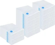 Folia, papier śniadaniowy, serwetki - vidaXL Worek próżniowy Przezroczysty Plastikowy Duży Worki próżniowe - miniaturka - grafika 1