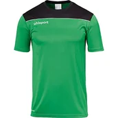 Piłka nożna - Uhlsport OFFENSE 23 POLY SHIRT strój piłkarski, odzież treningowa, czerwony/czarny/biały, XXL - miniaturka - grafika 1