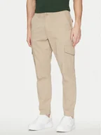 Spodnie męskie - Only & Sons Spodnie materiałowe 22025431 Beżowy Tapered Fit - miniaturka - grafika 1
