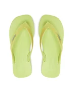 Buty dla dziewczynek - Melissa Japonki Mini Melissa Sun Long Beach II Inf 36100 Zielony - miniaturka - grafika 1