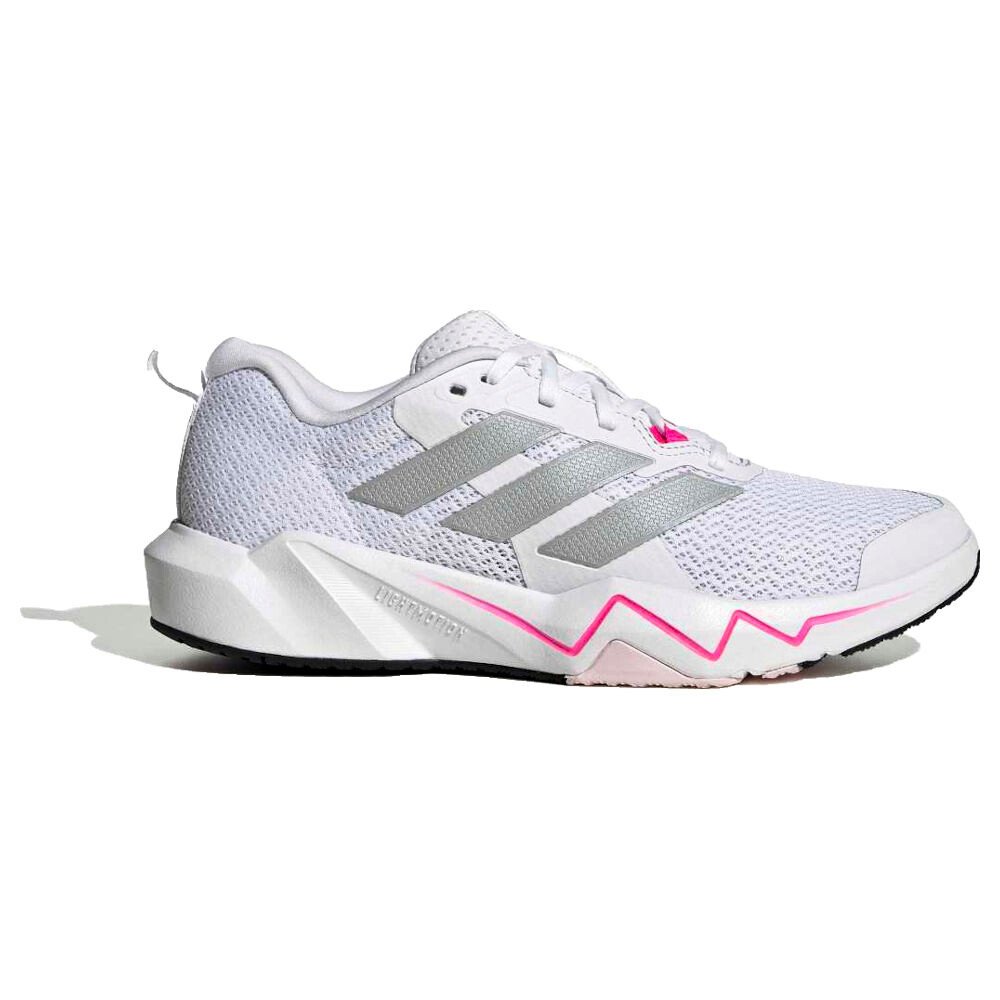 Damskie buty fitness adidas Rapidmove Go Training Shoes White/Silver/Pink EUR 38