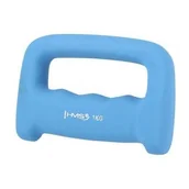 Pozostały sprzęt siłowy - HMS Ciężarek o kształcie kastetu CK10 1 kg niebieski abisal-17-47-121 - miniaturka - grafika 1