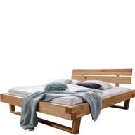 Łóżka - Łóżko Drewniane Dębowe 200 x 200 BE-0582.. G+K Meble Metalowa, Drewniany - miniaturka - grafika 1