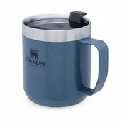 Kubki termiczne - Kubek termiczny kempingowy Stanley Classic Camp Mug 350 ml (niebieski) Hammertone Lake - miniaturka - grafika 1