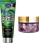 Balsamy i kremy do opalania - Tan Desire Tan Desire Amazingly Black + Słoiczek Beauty Face - miniaturka - grafika 1
