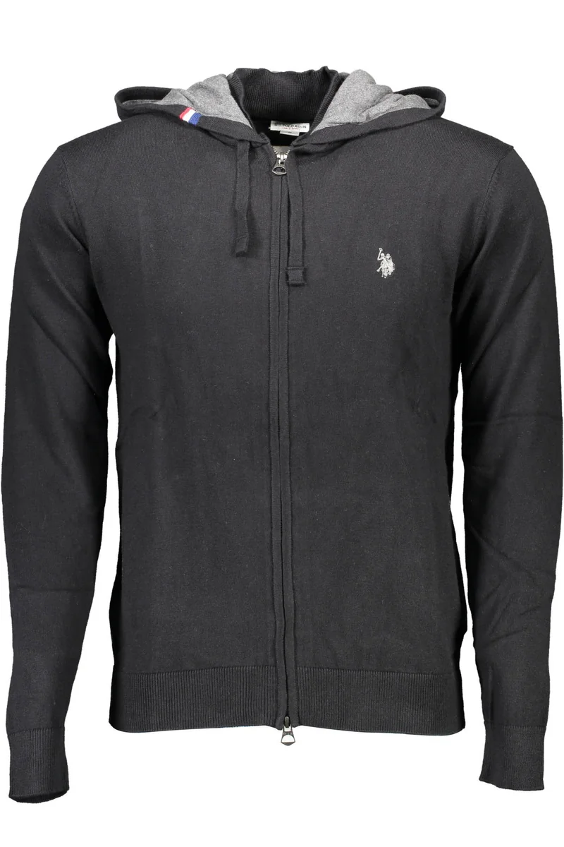 US POLO ASSN. MĘSKI CZARNY KARDIGAN 2XL