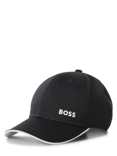 BOSS Green Czapka męska - pogrubiona Mężczyźni Bawełna niebieski jednolity, ONE SIZE - Czapki męskie - miniaturka - grafika 1
