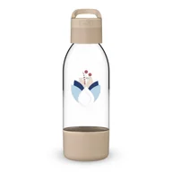 Akcesoria i części AGD - Pushair Butelka Do Saturatora Dafi Z Uchwytem 0,5 Cappuccino Kwiaty - miniaturka - grafika 1