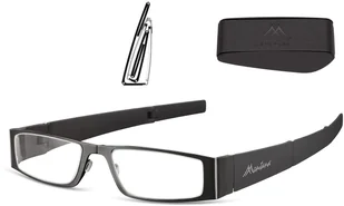 Montana Składane Okulary do Czytania MR26 moc: +1 - Okulary korekcyjne, oprawki, szkła - miniaturka - grafika 1