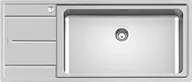Zlewozmywaki - Foster Zlewozmywak 3216051 Evo 1-komorowy Foster Zlewozmywak do zabudowy 116 x 50 z prawą komorą - stal nierdzewna szczotkowana - miniaturka - grafika 1
