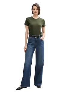 Tom Tailor Koszulka w kolorze khaki - Koszulki i topy damskie - miniaturka - grafika 1