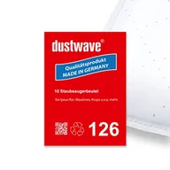 Worki do odkurzaczy - Opakowanie ekonomiczne - 10 worków pasujących do odkurzacza Moulinex - 1100 SL Compact - dustwave® jakość premium - Made in Germany - miniaturka - grafika 1